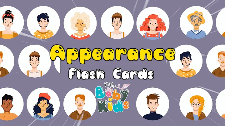 Appearance Flash Cards for Kids | Video Flash Cards | Learn to Talk | Vocabulary in English