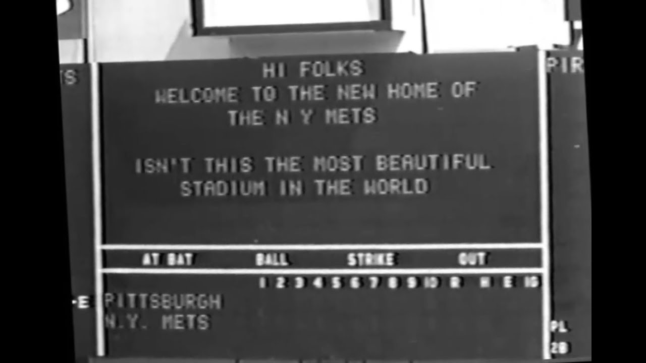 April 1964 - Pirates at Mets, Inaugural Game at Shea Stadium
