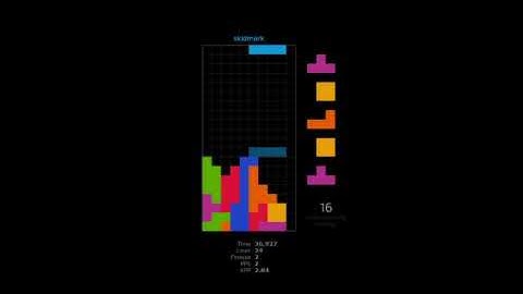 Tetris 40 Line Sprint - 51.170 seconds (Jstris)