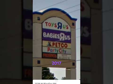 Abandoned toys r