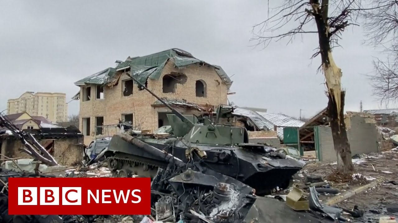 Ukraine’s first major city has collapsed as Russian attacks escalate – BBC News