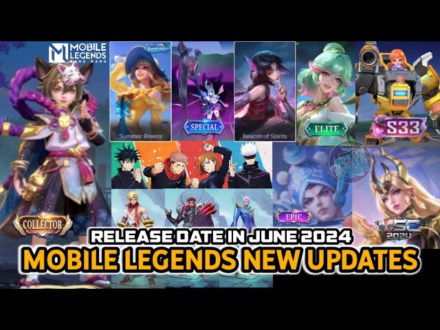 Mobile Legends New Update In June 2024 | New Skin | New Revamped | Release Date | Mobile Legends class=