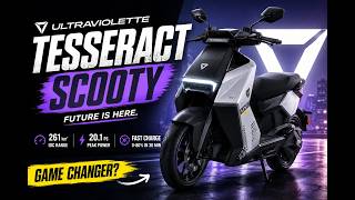 Ultraviolette Tesseract Scooty – India’s Futuristic EV Beast!Full Review | Speed, Range &amp; Features |