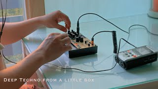 Deep Techno from a little box : Volca Drum solo