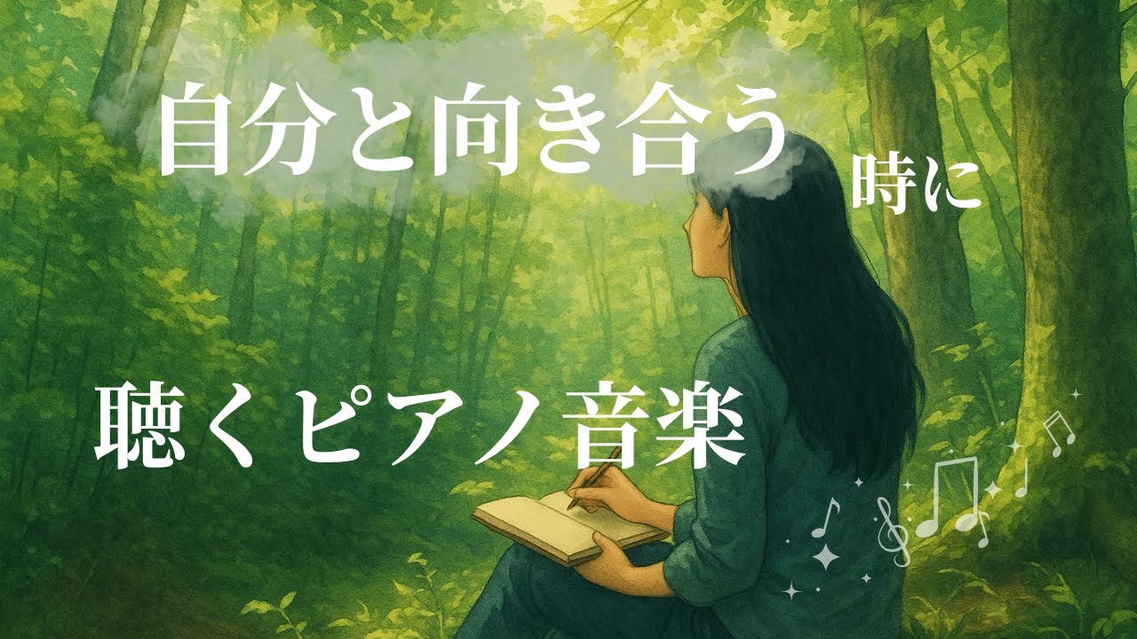静かに自分と向き合いたいときに聴くピアノ音楽