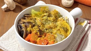 澳門土生菜 - 葡汁焗時蔬 | Baked Vegetables in Portuguese Sauce | ポルトガルソース焼き野菜