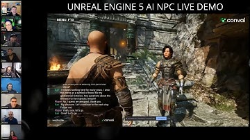 Unreal Engine 5 AI NPC Live Demo