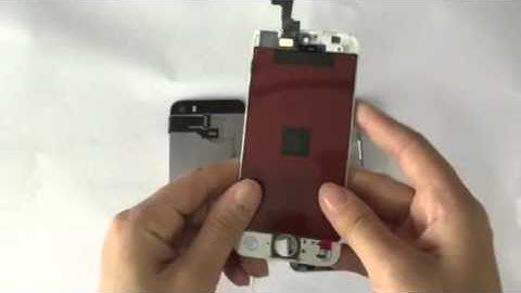 iPhone 5S LCD testing - how to test iPhone screen