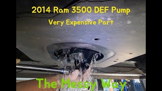 2014 Ram Cummins 3500 P208A Def Pump Replacement