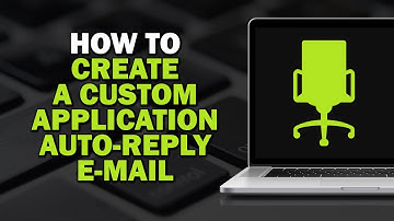 How to Create a Custom Application Auto Reply Email on Ziprecruiter (Easiest Way)