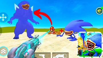 How to Make SHIN GODZILLA SONIC in NEW UPDATE Nextbots In Playground Mod || Gamplay Walkthrough