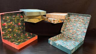 Easy to Make 6”x6” Boxes!