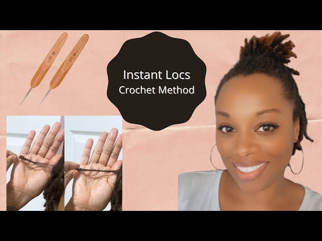 GET INSTANT DREADLOCKS (HOW TO CROCHET LOCS WITH CROCHET NEEDLE) 