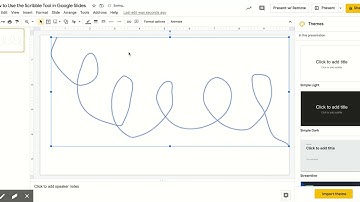 How to Use the Scribble Tool in Google Slides   Google Slides