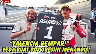 Download Lagu Bos Gresini Sampai Menangis! Veda Ega Pratama Bikin Gempar Valencia \u0026 Ungkap Masa Depan Moto3! MP3