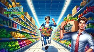 Super 🤯Market Management Simulator gameplay in Hindi || Super Market game