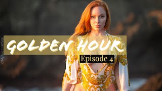 Golden Hour! I did 2 bikini photosets in this cute town on the coast of California!
