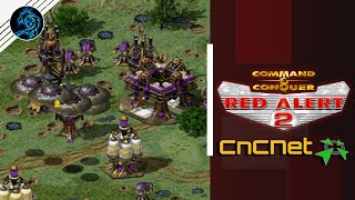 Red Alert 2 Cncnet | All The Fury | (5 vs 1 + Superweapons)