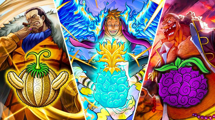 Les 15 FRUITS DU DÉMON les plus PUISSANTS de ONE PIECE