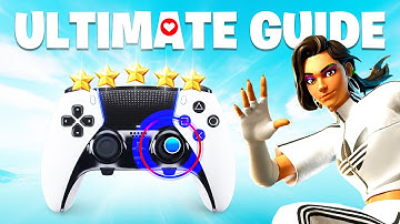 *The ULTIMATE* PS5 DualSense EDGE Controller Sensitivity & Settings Guide! (Fortnite)