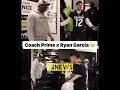 Ryan Garcia and Coach prime