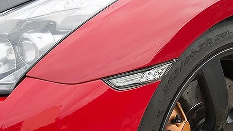 GT-R R35 LED SIDE INDICATOR (LED turn signal & LED tube) CLEAR