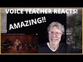 VOICE TEACER REACTS TO MORGAN JAMES - Dream On - Postmodern Jukebox (Aerosmith Cover)