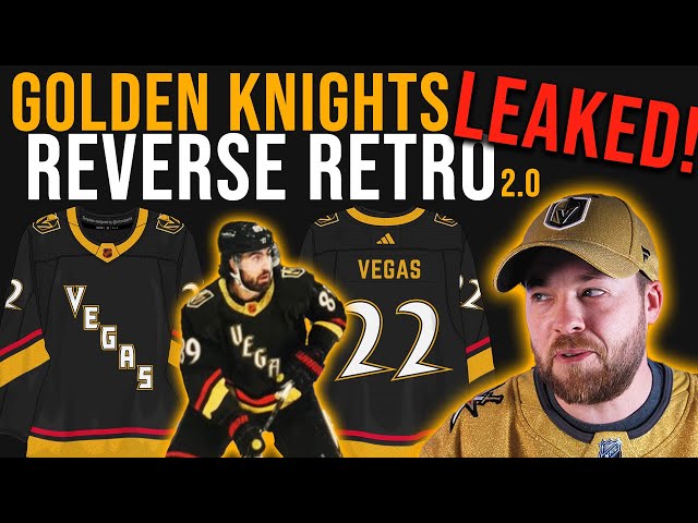 Vegas Golden Knights Reverse Retro 2.0 LEAKED! 