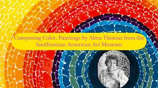 Art Daze: Composing Color: ft Alma Thomas + Thoughts | @ Smart  Museum in Chicago, Illinois