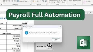 Send Salary Slip in Excel | Automatic Salary Pay Slip | Full Automation Tutorial
