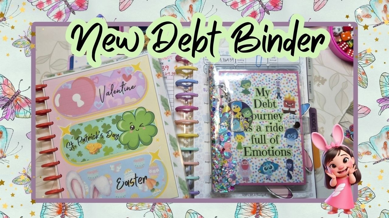 New Debt Binder | New Easter Collab| Debt Update