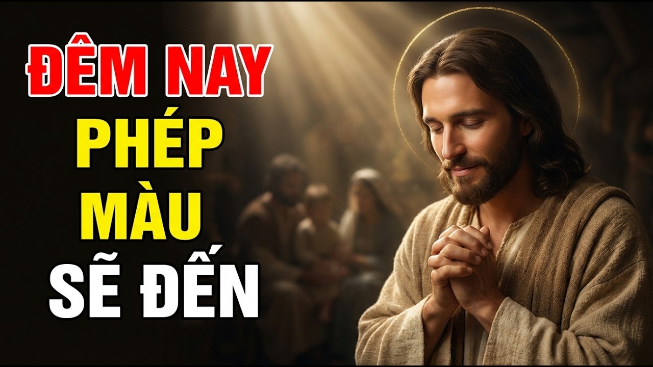 🔴 NGHE CHÚA HÔM NAY | ĐIỀU CON HẰNG CẦU NGUYỆN SẮP THÀNH HIỆN THỰC ĐÊM NAY TA SẼ MỞ RA PHÉP MÀU