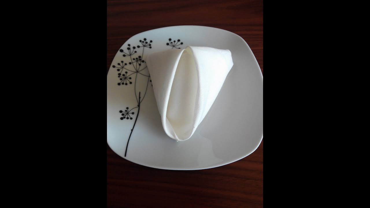 Como doblar servilletas de manera creativa y original para tu restaurante