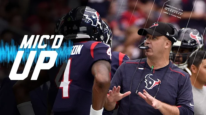 Bill O'Brien Mic'd Up Coaching Deshaun Watson vs. Browns | NFL Films | Sound FX