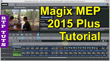 Magix Movie Edit Pro 2015 PLUS Tutorial for the Beginner (All steps to make movies)