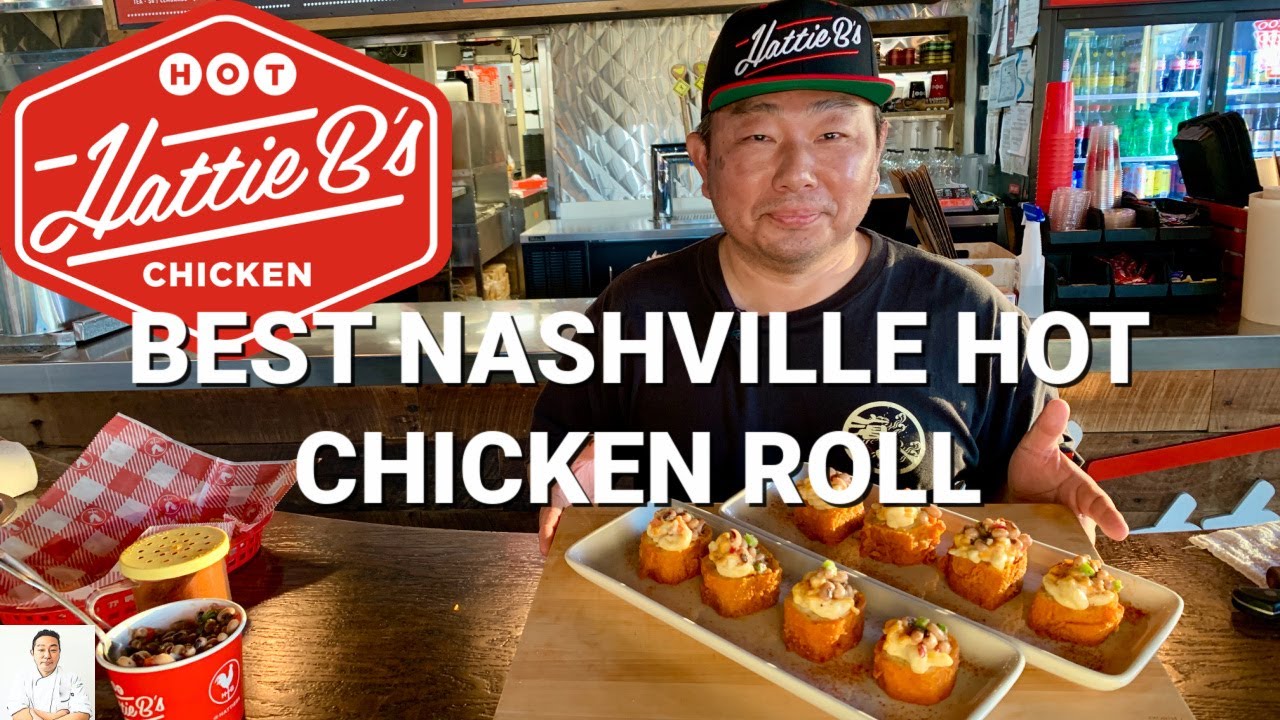 BEST Nashville Hot Chicken Roll | Hattie B