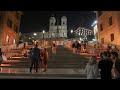 4K HDR Rome Walking Tour |  Palazzo Odescalchi to Spanish Steps | Rome Walk Slow TV - ITALY Oct 2021