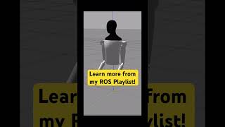 ROS Custom Robot Arm Simulation Gazebo Tutorial with ROS2 Control! #ros #robotics #teslabot #optimus
