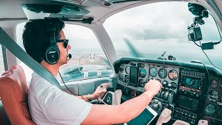 Flying to Belize in a Private Plane