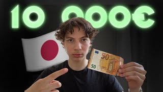 Making 10k in a year to study abroad in Japan 🇯🇵