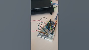 Controlling an RGB LED with 3 potentiometers