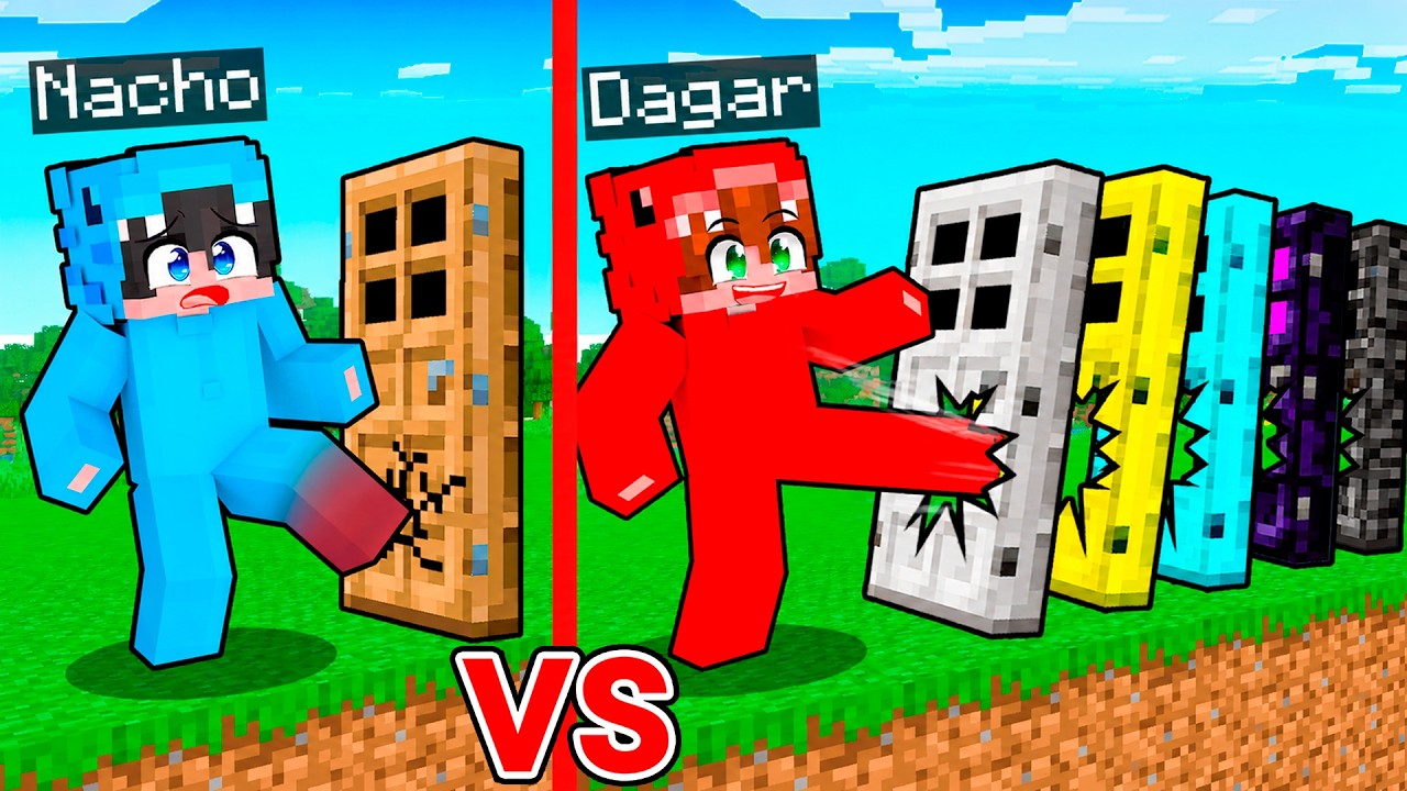 Rompí 1000 PUERTAS SECRETAS para Sorprender a Mis Amigos en Minecraft!