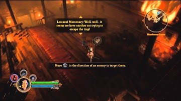 Dungeon Siege III Katarina Walkthrough part 1 Montbarron Estate