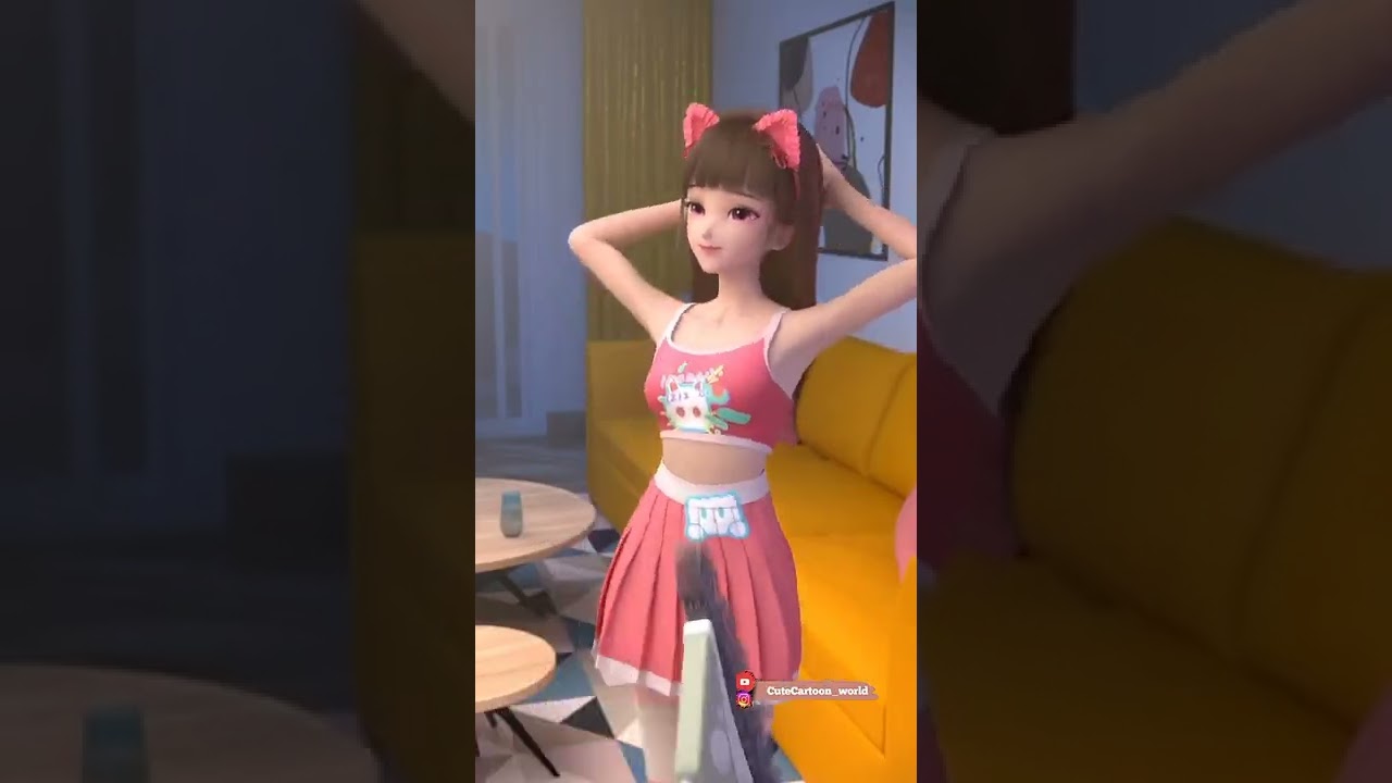 Chinese Tik Tok New Couple 💓😍 Cartoon Video 2021 New Trending Song Status Videos | Chinese 