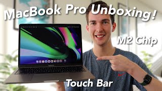2022 MacBook Pro M2 13” Space Grey with Touch Bar Unboxing + Review 💻