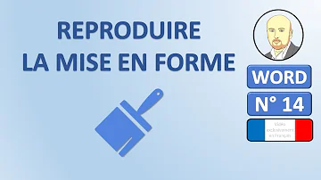 Comment reproduire la mise en forme ?