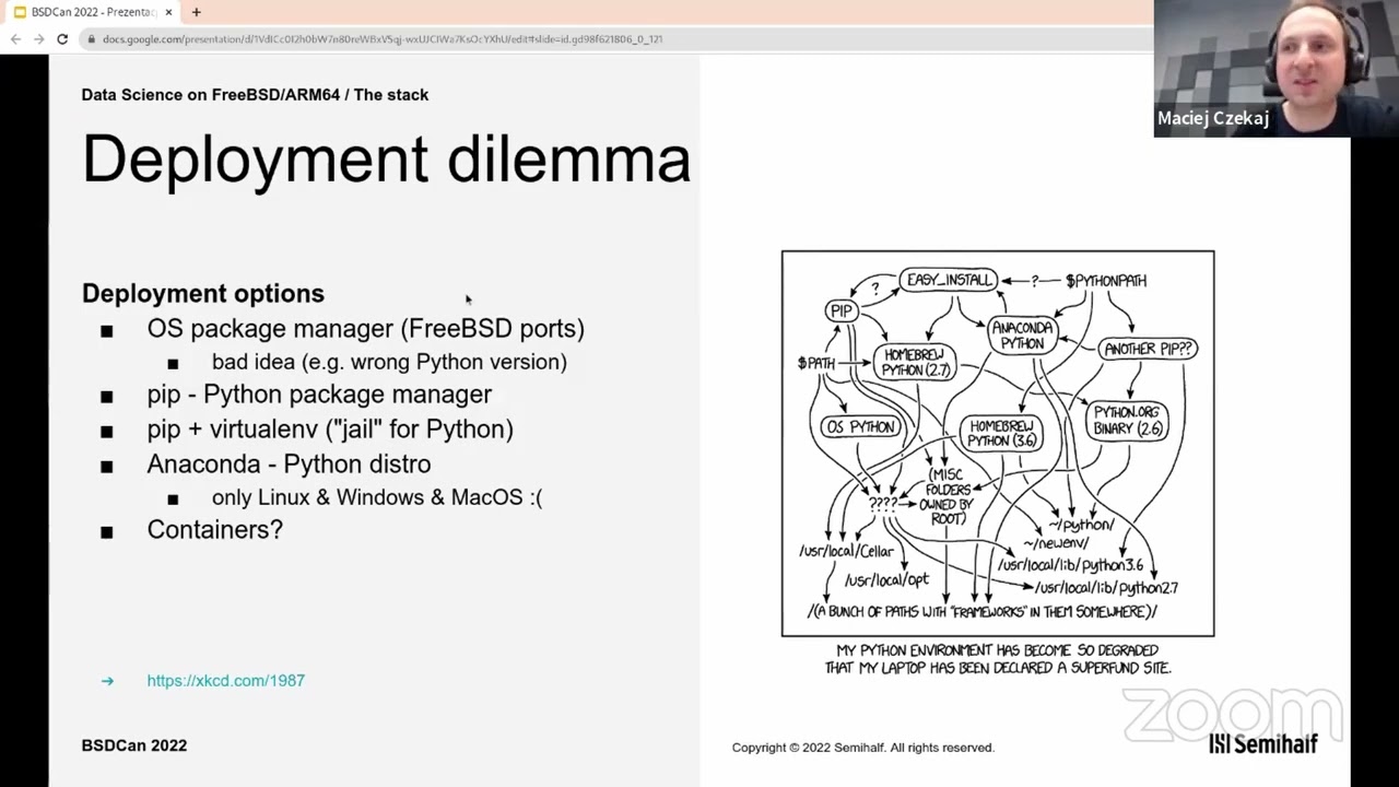 Data Science on FreeeBSDARM64 Maciej Czekaj