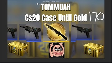 CS20 Case Until Gold [Day 170] #tommuah #cs2 #gaming #caseopening #csgocase