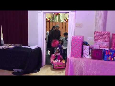 First Birthday Grand Entrance With Hindi Song Of Our Daughter 1st