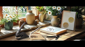 Custom Book Embosser Personalized Stamp